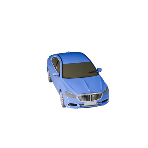 Modelo 3D de Sedán de Lujo para Blender y Juegos - PBR Realista (Legacy)