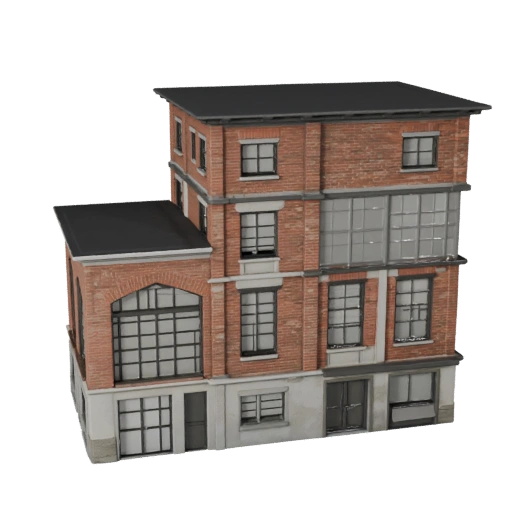 Modèle 3D de Maison Méditerranéenne pour Unreal - Asset Temps Réel