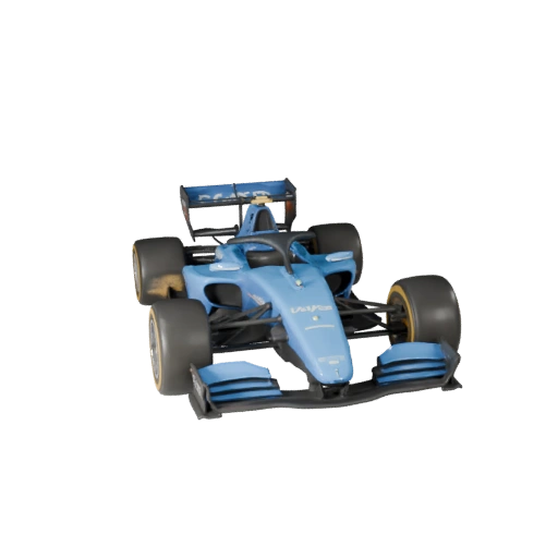 Carro de Fórmula 3D para Unity - Asset de Jogo Baixo Poli (Legacy)