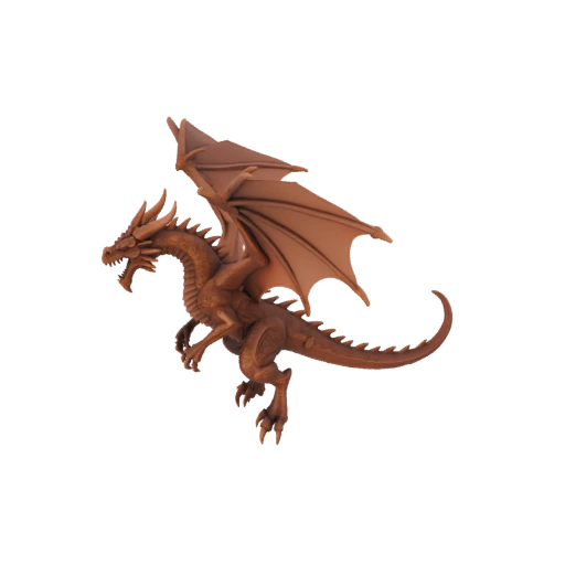 Dragón Jefe de Fantasía Miniatura STL - Invocación