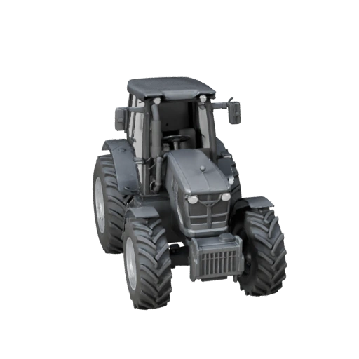 Printable Farm Tractor STL 3D Model for Collectibles &
