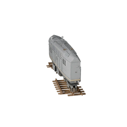 Diesel Locomotive 3D Model for Unreal Engine - Game Ready
