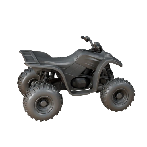 Imprimable Atv Quad Bike STL Modèle 3D pour Objets de Collection &