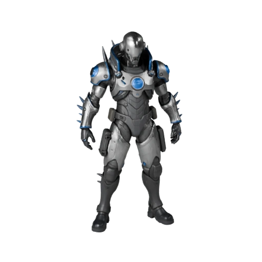 Cyberpunk NPC Beamter Charaktermodell - Geriggt
