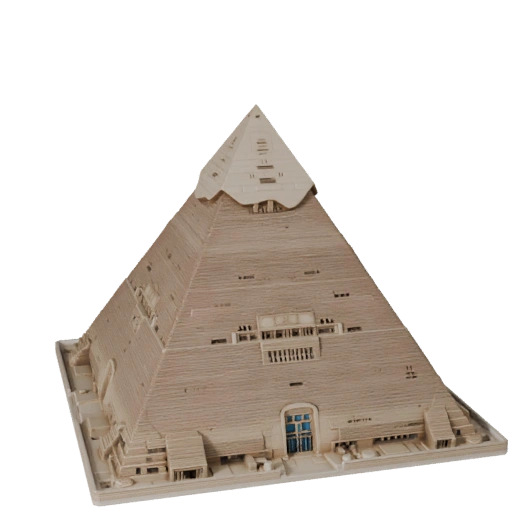 Pyramid of Giza 3D Model - Realistic Archviz Asset