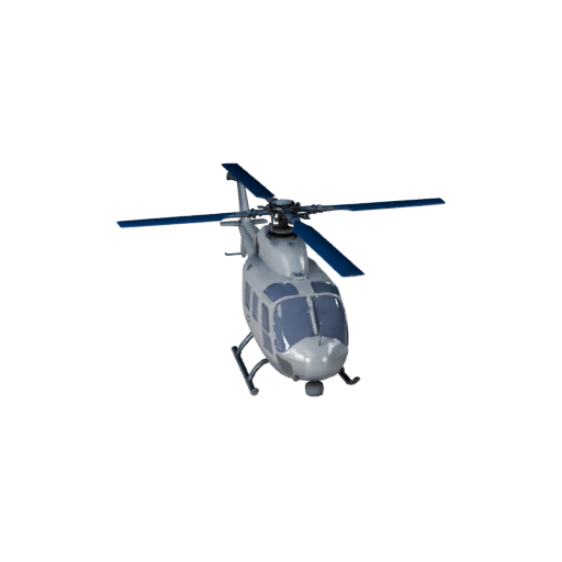 Helicopter 3D Model for Unreal Engine - Game Ready Asset
