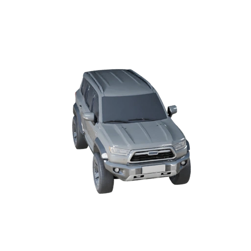 Futuristic Suv 3D Model for Blender - Realistic PBR