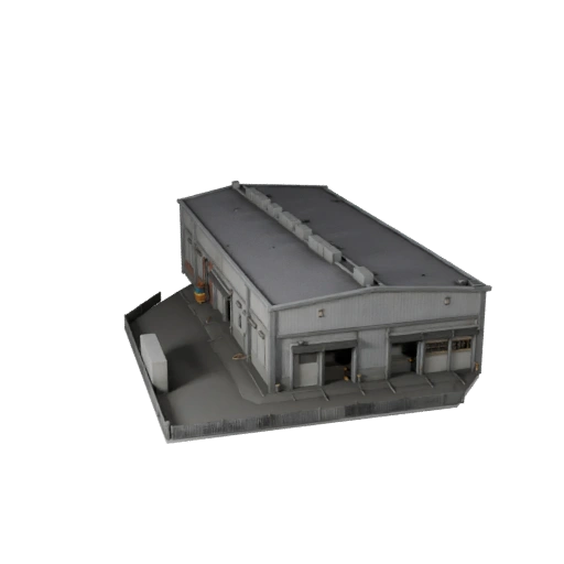 Distribution Center 3D Model for Unity - Game Asset