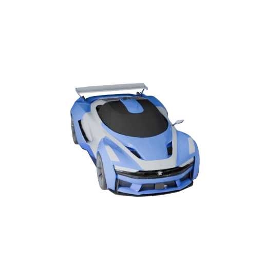 Coche Futurista Modelo 3D para Unreal Engine - Listo para Juegos