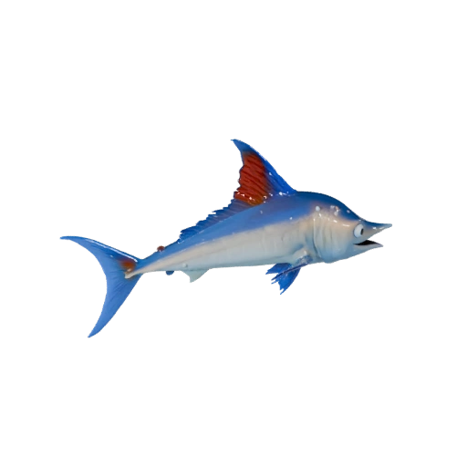 Cartoon Marlin 3D Modell - Stilisierte Asset für Animation | PBR