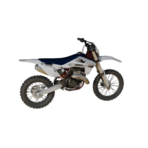 Game Ready Dirt Bike 3D Model for Realtime Use PBR Asset