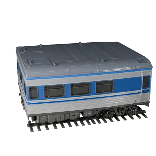 High Speed Train 3D Model for Unreal Engine - Game Ready