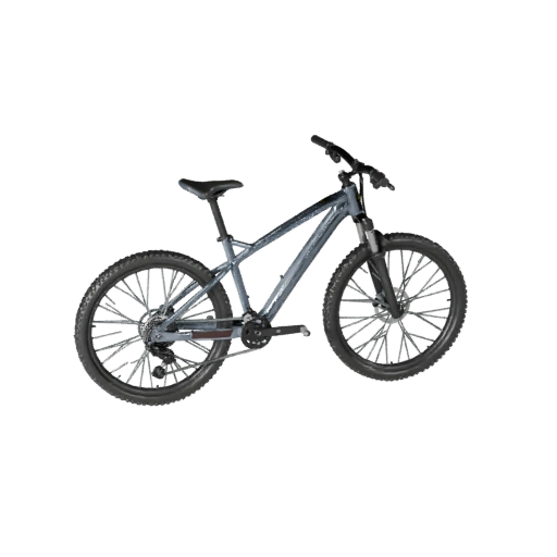 Mountain Bike 3D Model for Unity - Low Poly Game Asset