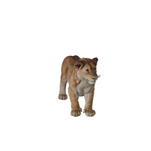 Realistic Lion Cub 3D Model - Rigged PBR Asset for Games | PBR