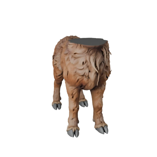 High Poly Mule 3D Model - Detailed STL Asset for Printing | PBR