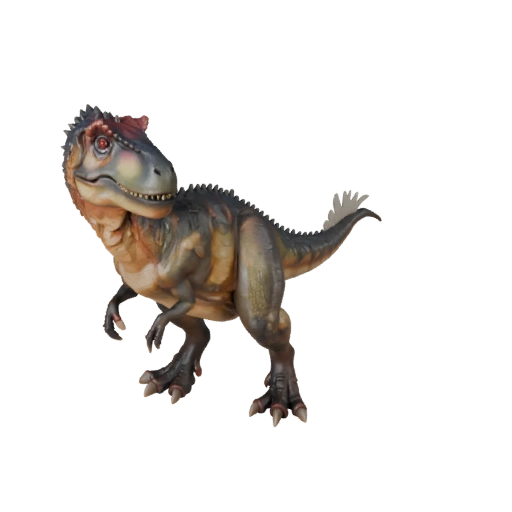 Cartoon Allosaurus 3D Model - Stylized Asset for Animation