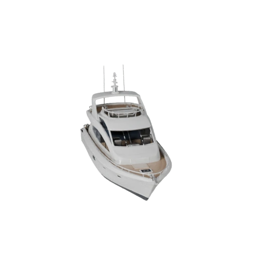 Yacht 3D Model for Unreal Engine - Game Ready Asset