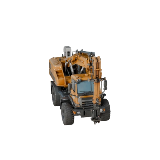 Modelo 3D de Camión Grúa Listo para Juegos en Tiempo Real - PBR