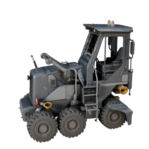 Dump Hauler 3D Model for Blender - Render Ready Asset