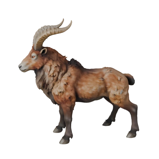Gazelle 3D Model for Blender - PBR Asset with Textures | PBR