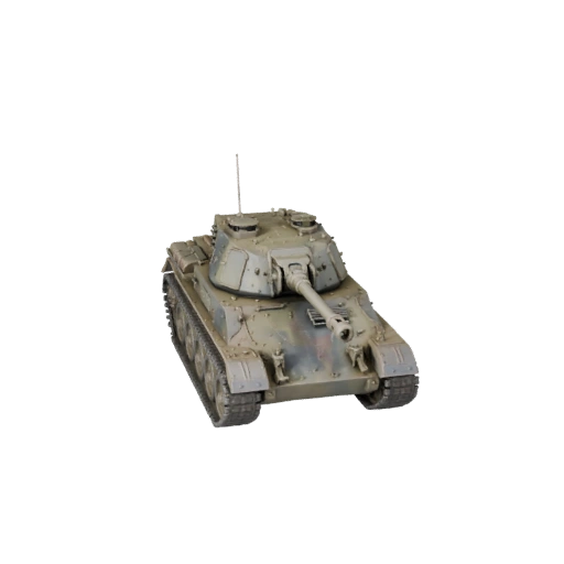 Game Ready Tank 3D Model for Realtime Use PBR Asset