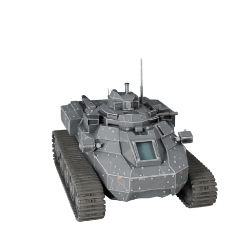 Low Poly Warship 3D Model for Unity & Unreal PBR Asset