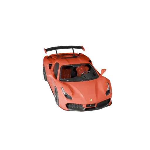 Ferrari Inspired Sports Car 3D Model for Unity - Realtime
