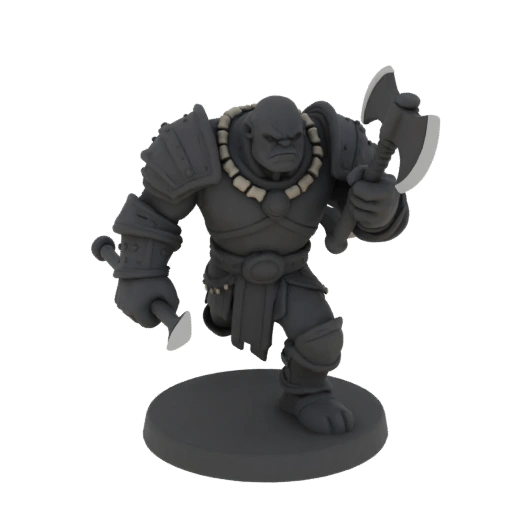 مصغر أورك من العصور الوسطى warlord stl