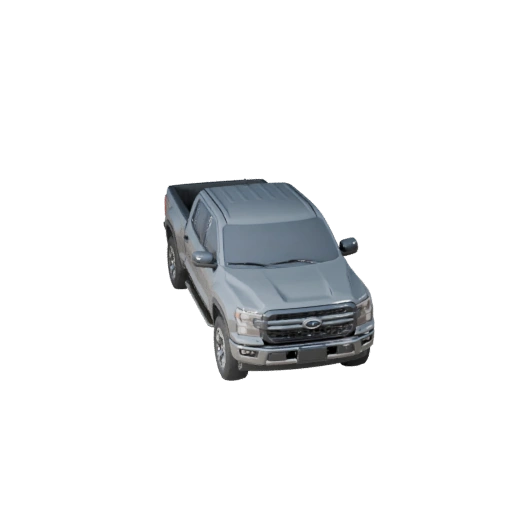 Pickup Truck 3D Model for Blender & Games - Realistic PBR