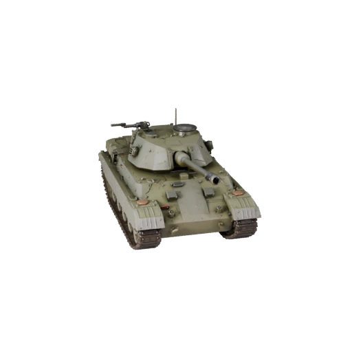 Panzer 3D-Modell für Blender & Spiele - Realistisches PBR-Asset