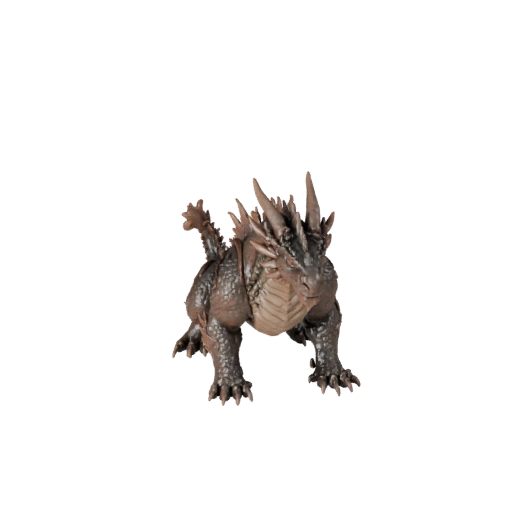 Modelo 3D de Dragão do Céu de Alto Poligonagem - Ativo STL Detalhado para Impressão