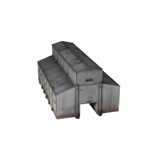Moinho de Aço Modelo 3D para Blender - Ativo de Renderização para Arquitetura