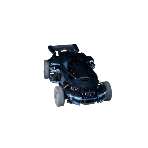 Modèle 3D Hover Bike pour Blender & Jeux - PBR Réaliste