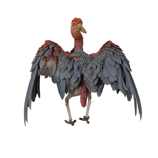 Heron 3D Model for Unity - Game Ready Asset, FBX | Royalty-Free