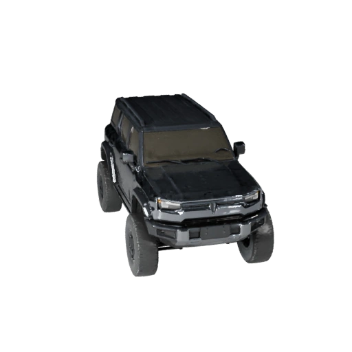 Futuristic SUV 3D Model - Game Ready PBR Transport Asset