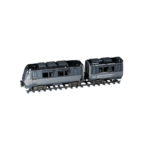 Futuristic Monorail 3D Model - Game Ready PBR Transport