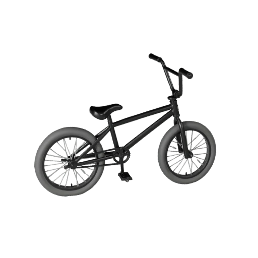Druckbares BMX Rad STL 3D Modell - Ausstellungsstücke & Sammlerstücke