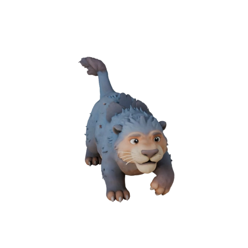 Modèle 3D d'Otarie Dessin Animé - Asset Stylisé pour Animation | PBR