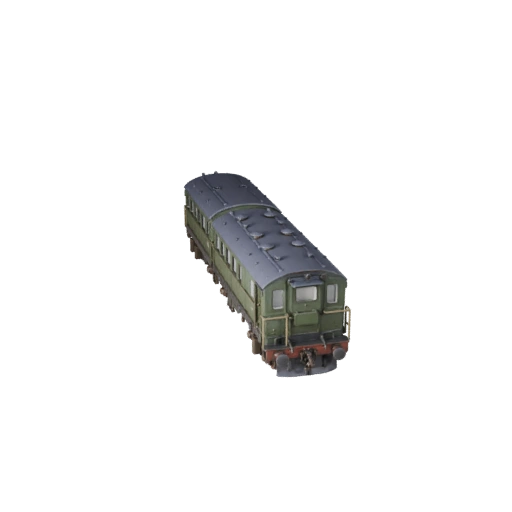 Train à vapeur vintage 3D - Transport PBR prêt pour le jeu