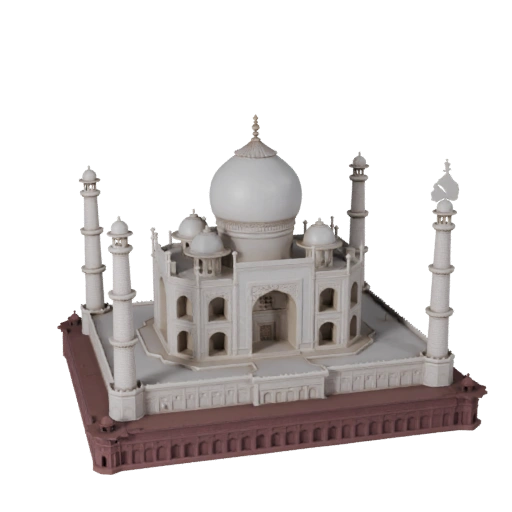Modèle 3D du Taj Mahal - Atout Archviz réaliste pour l'architecture