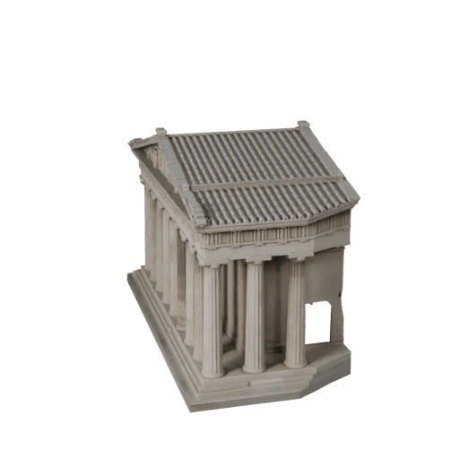 High Poly Parthenon 3D Model for Archviz for Architecture