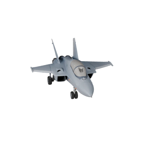 Game Ready Fighter Jet 3D Model for Realtime Games - PBR