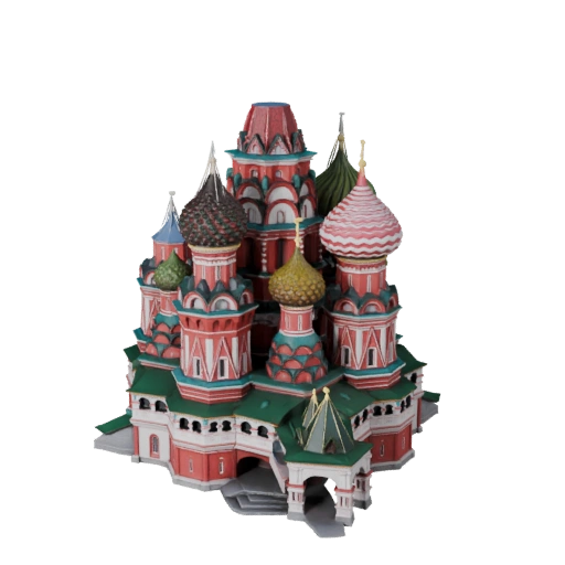 Saint Basil Cathedral 3D Model - Realistic Archviz Asset