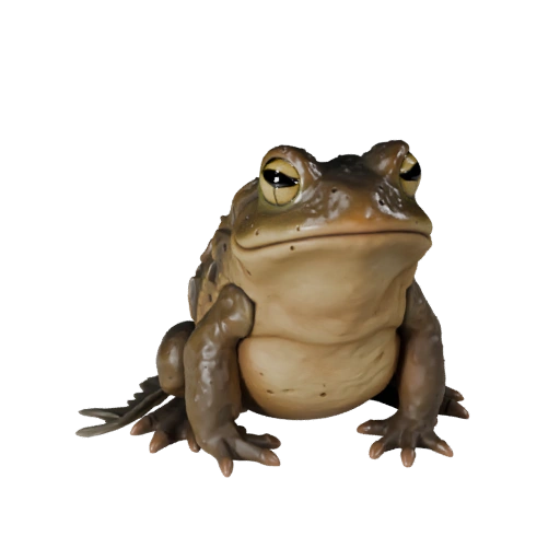 Toad 3D Model for Unity - Game Ready Asset, FBX | Royalty-Free