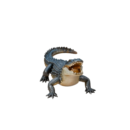 Modèle 3D d'Alligator réaliste - Asset PBR Riggué pour Jeux | PBR
