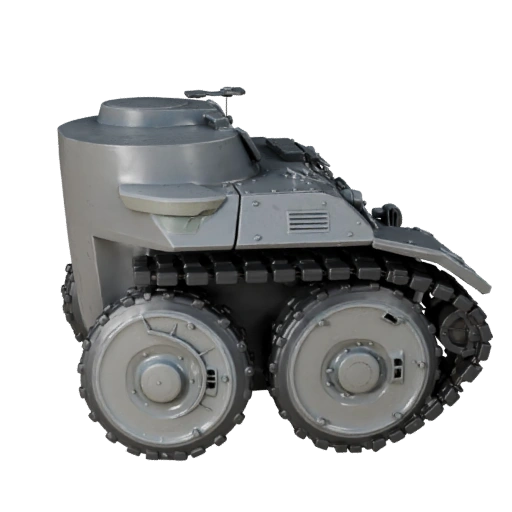 Tanque de Alto Poligonaje 3D para Renders de Estudio Activo PBR