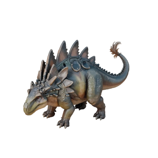 Modelo 3D de Terizinosaurus de Desenho Animado - Asset Estilizado para Animação