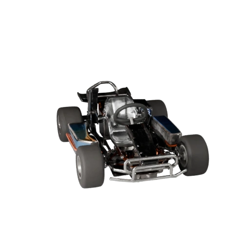 Modèle 3D de Karting Classique pour Unreal Engine - Prêt pour le Jeu