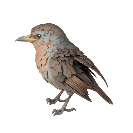 Robin 3D Model for Blender - PBR Asset with Textures | Royalty-Free