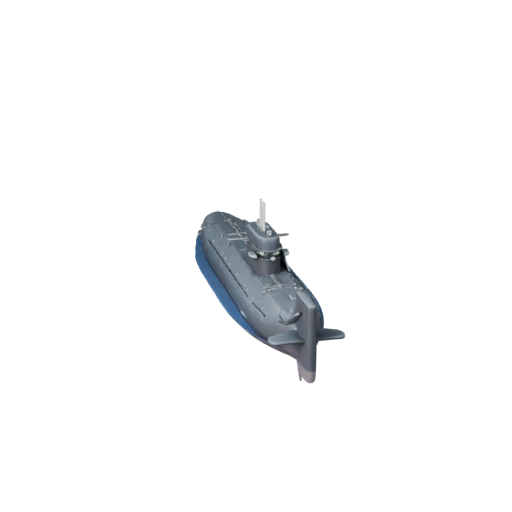Submarine 3D Model for Unreal Engine - Game Ready Asset